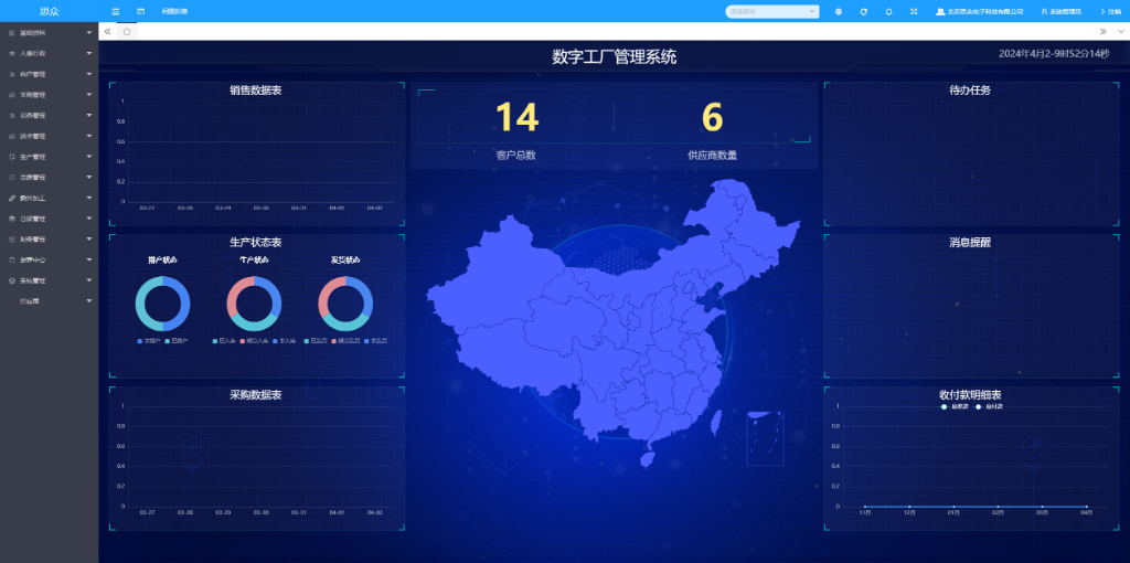 深蓝易网助力电子企业实现管理数字化、智能化变革