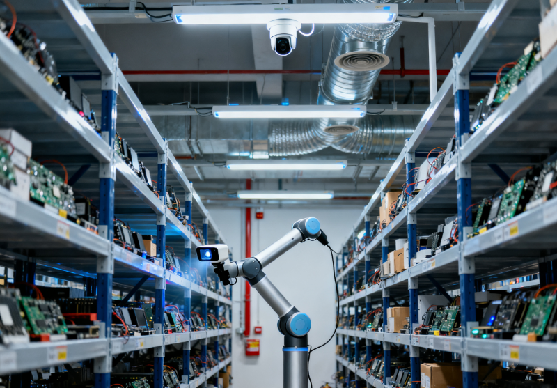 电子企业如何借助WMS仓储管理系统与条码技术实现高效作业